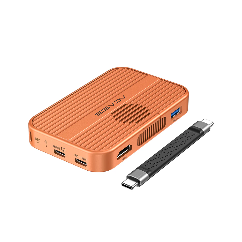 Acasis 10Gbps Magnetic Docking Station & SSD Enclosure for iPhone 17/16/15 Series - Image 9