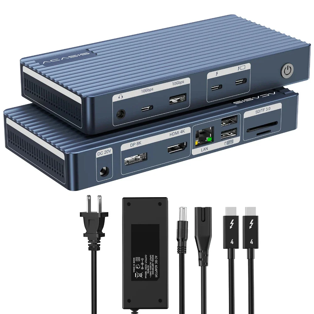[Intel Certified] Acasis 11 Ports Thunderbolt 4 Docking Station - Image 11