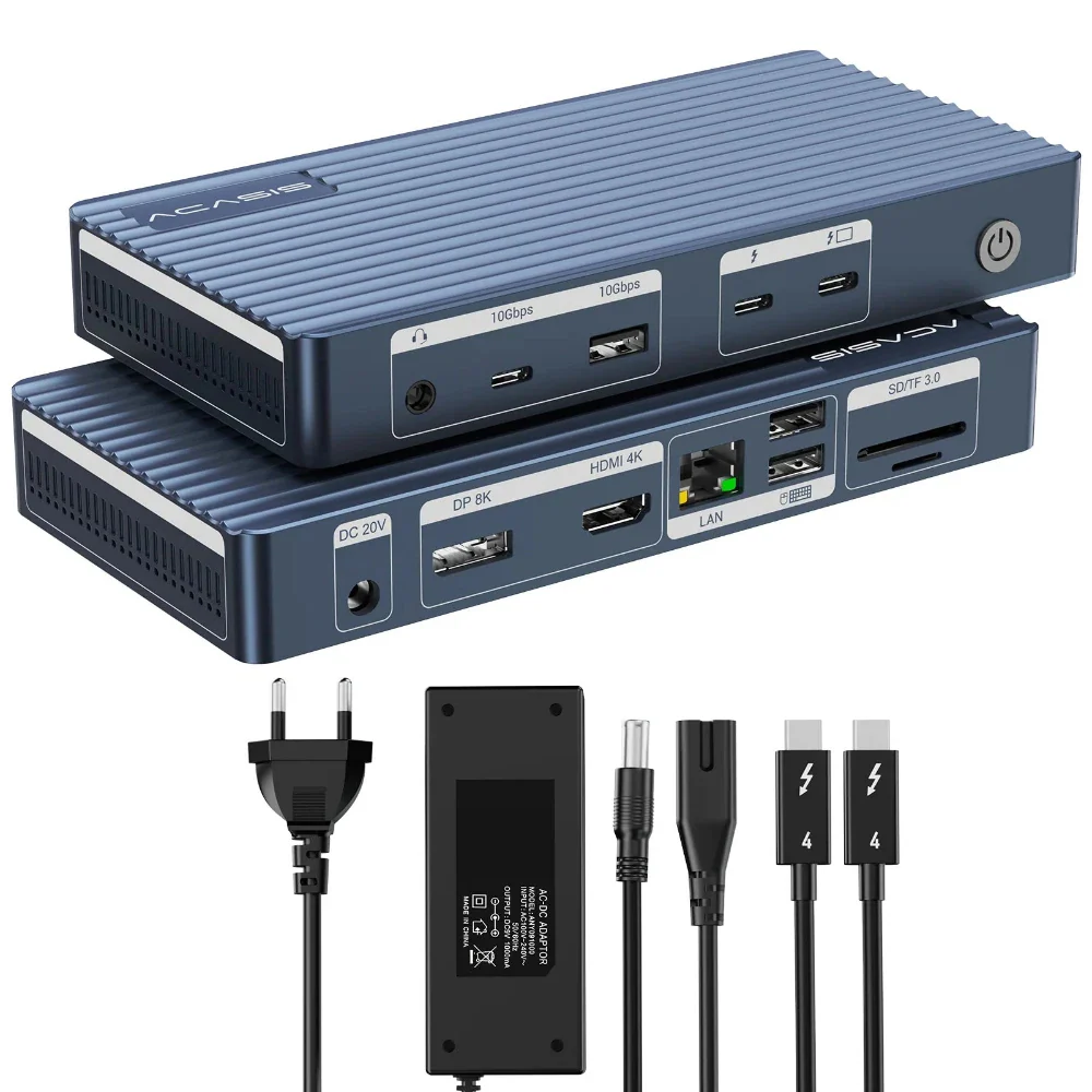 [Intel Certified] Acasis 11 Ports Thunderbolt 4 Docking Station - Image 12