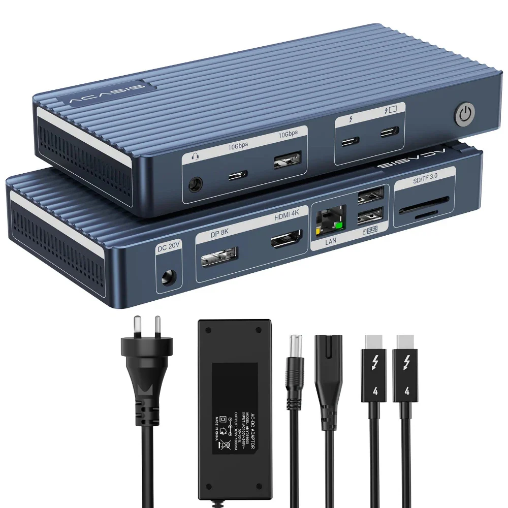 [Intel Certified] Acasis 11 Ports Thunderbolt 4 Docking Station - Image 14