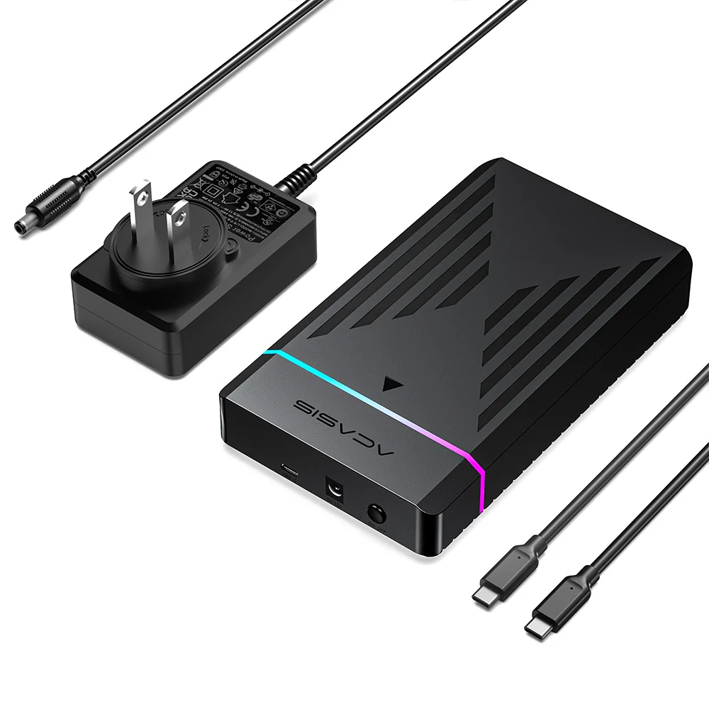 Acasis 2.5/3.5 Inch Plastic USB 3.0 to SATA Hard Drive Enclosure - Image 10