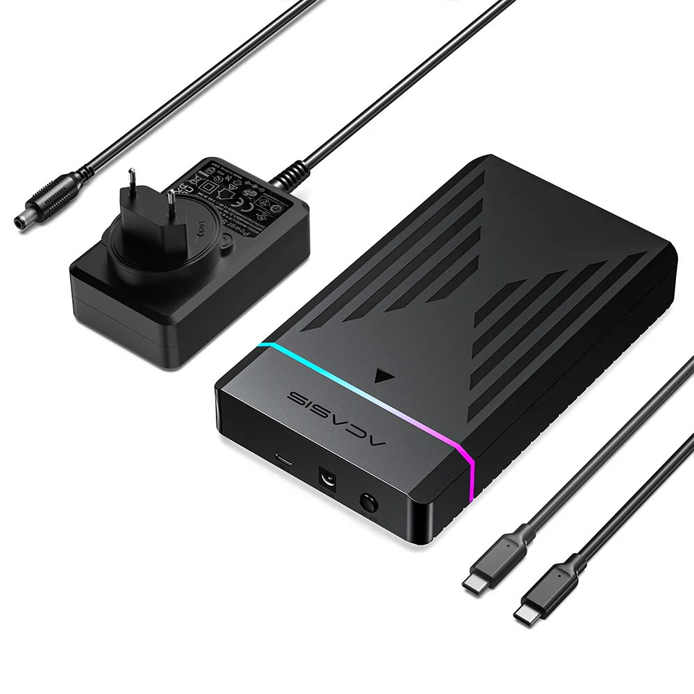 Acasis 2.5/3.5 Inch Plastic USB 3.0 to SATA Hard Drive Enclosure - Image 11