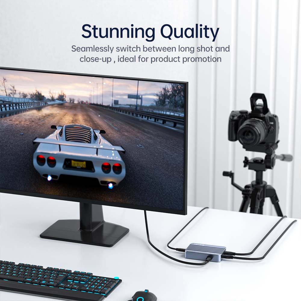 Acasis 2 Channel HDMI 4K 60Hz Input/Loopout Type-C Video Capture Card - Image 5