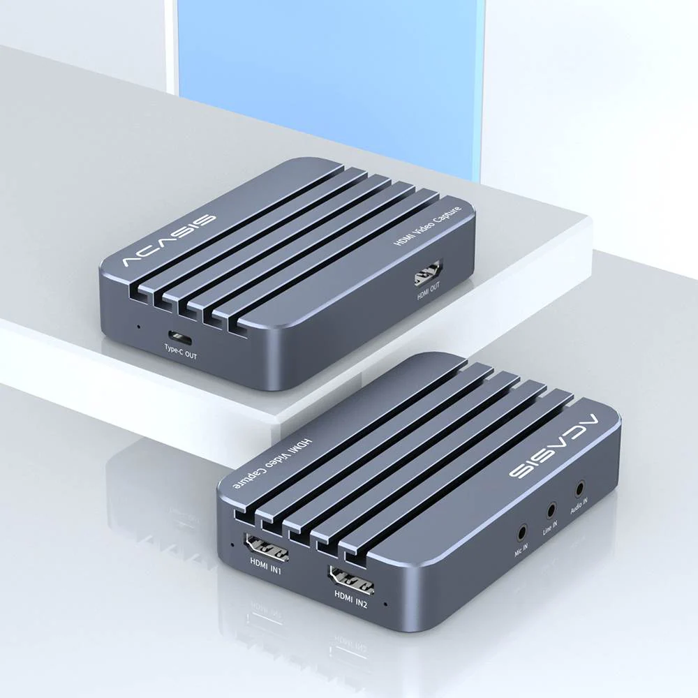 Acasis 2 Channel HDMI 4K 60Hz Input/Loopout Type-C Video Capture Card - Image 6