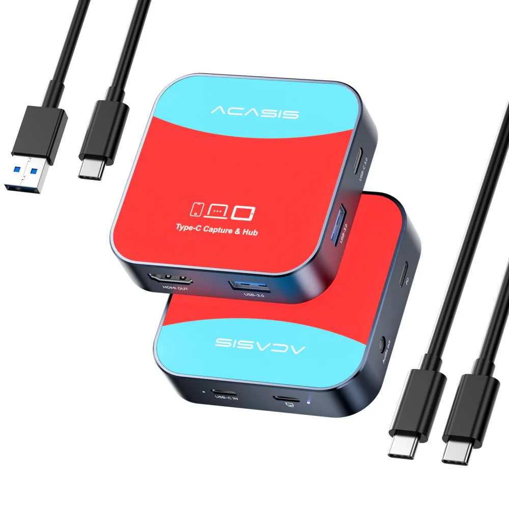 Acasis 2-in-1 1080P60 Capture Card and Dock for Nintendo Switch - Image 12