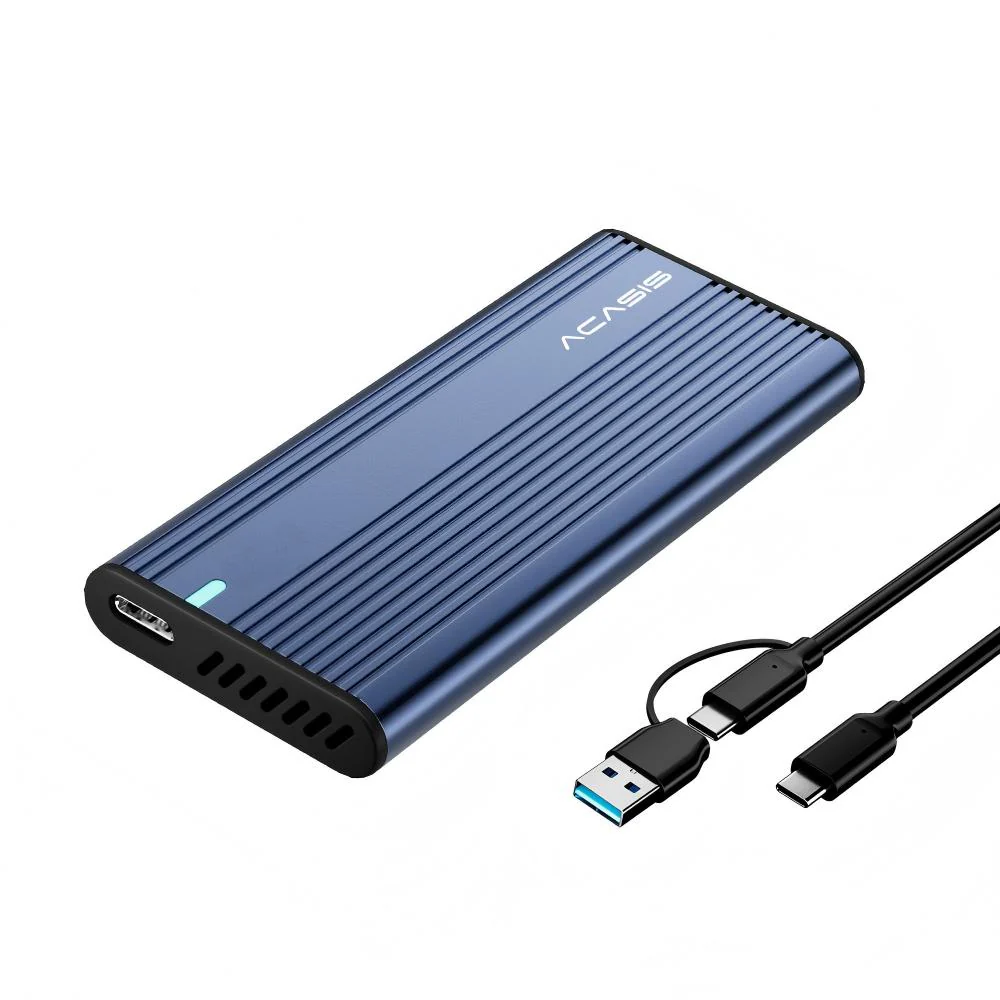 Acasis 20Gbps Tool-Free M.2 NVMe SATA SSD Enclosure - Image 10