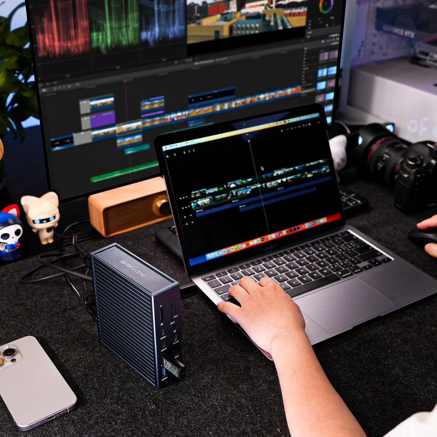 [Intel Certified] Acasis 21 Ports 40Gbps Thunderbolt 4 Docking Station - Image 9