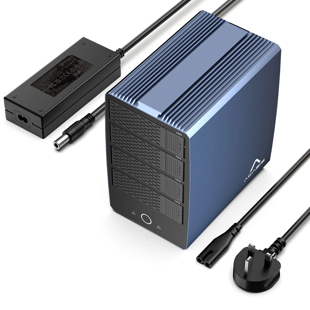 Acasis 40Gbps 6-bay Hybrid Array SATA & NVMe Enclosure - Image 15