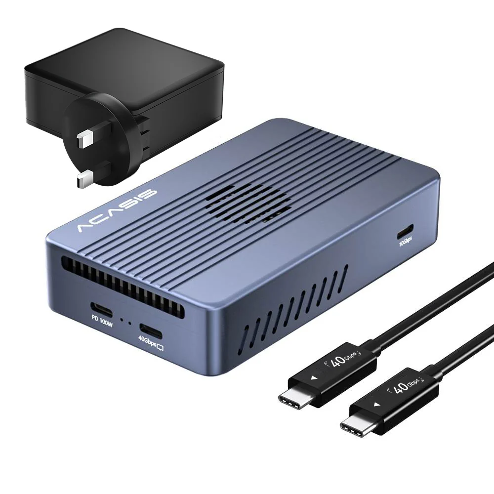 Acasis 8-in-1 40Gbps SSD Enclosure & Dock Compatible with Thunderbolt 4/3 - Image 12