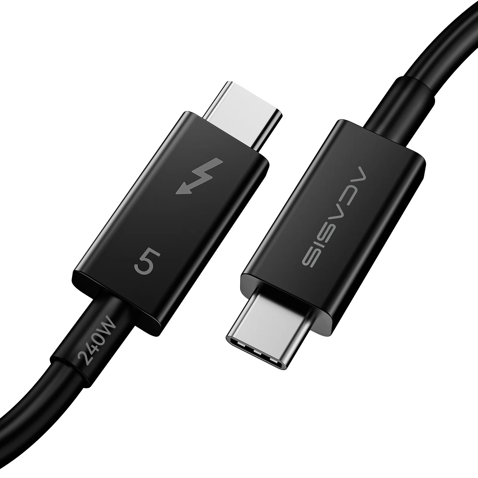 [Intel Certified] Acasis 80Gbps Thunderbolt 5 Cable with up to 120Gbps Bandwidth Boost and 240W Charging - Image 3
