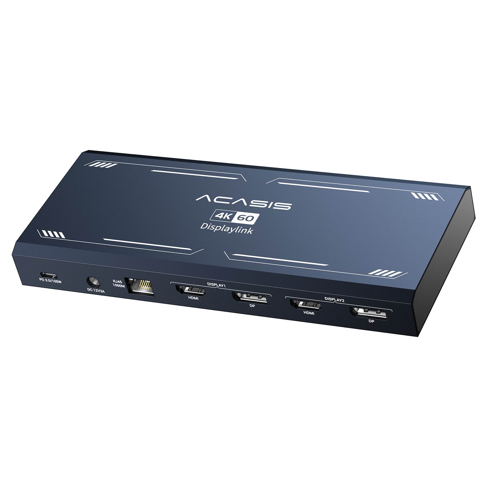 Acasis 13-in-1 Dual 4K HDMI DisplayLink Laptop USB-C Hub for Mac - Image 11