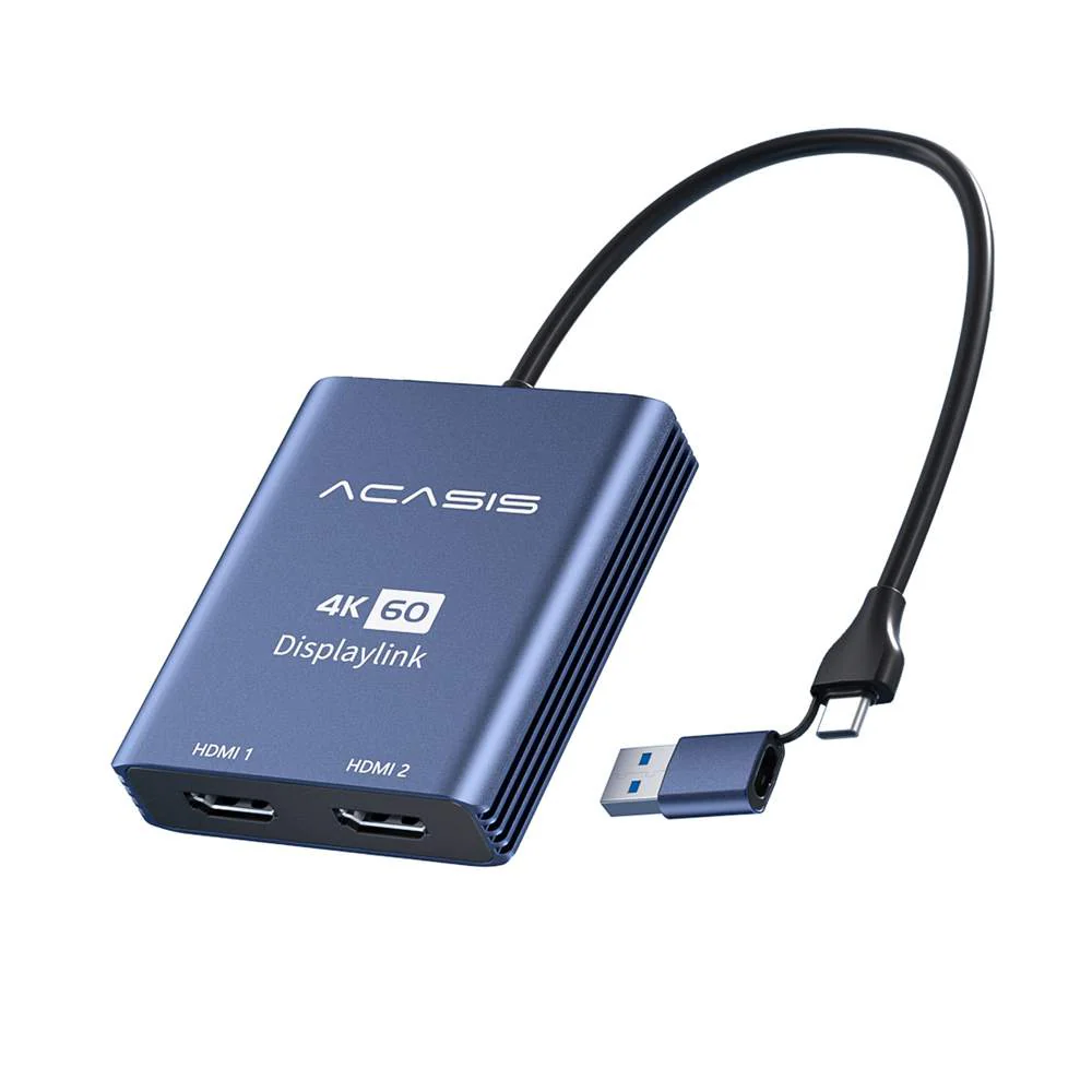 Acasis USB C to Dual HDMI 4K Display Adapter with DISPLAYLINK for Mac - Image 9