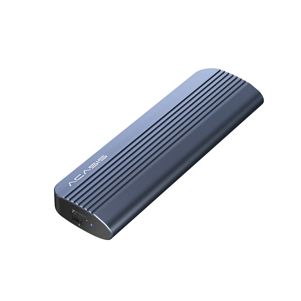 Acasis 10Gbps M.2 NVMe/SATA Tool-Free Type-C SSD Enclosure Adapter - Image 9