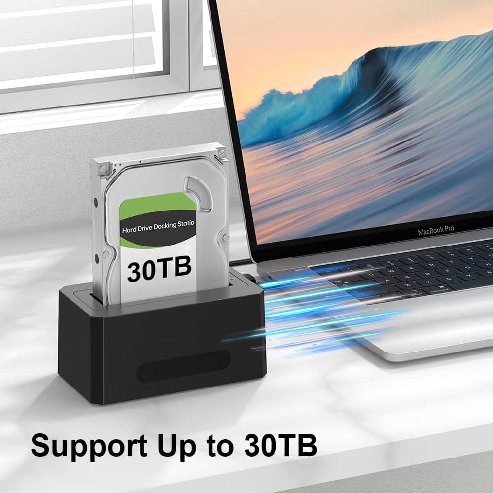 Acasis SATA/SAS to USB 3.0 Hard Drive Docking Station - Image 6