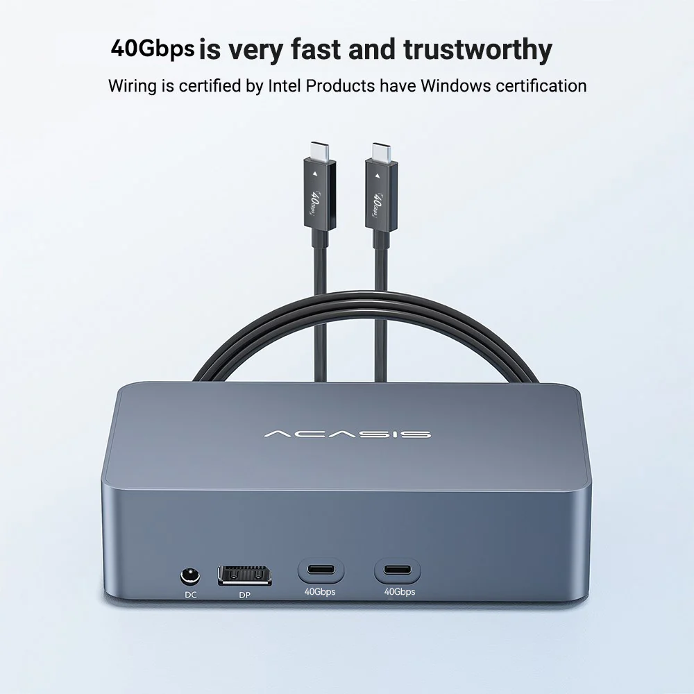 Acasis 40Gbps 3 HDMI 1 SDI 1080P 60FPS Video Capture Card for Windows Compatible with Thunderbolt 4/3 - Image 9