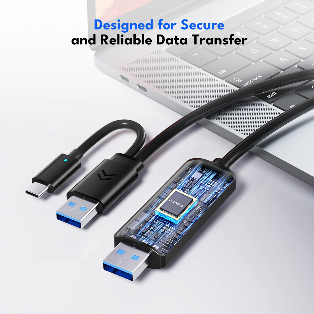 Acasis USB 3.0 Data Transfer Cable for Mac and Windows - Image 7