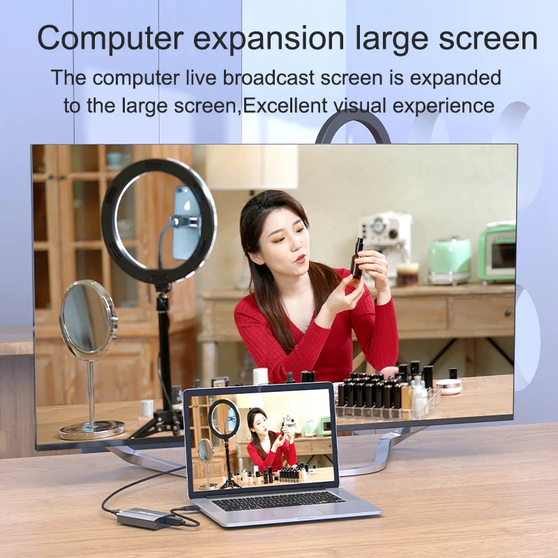 Acasis 1-in-3 Out USB to SDI/HDMI HD Video Capture Card 1080P 60FPS - Image 5