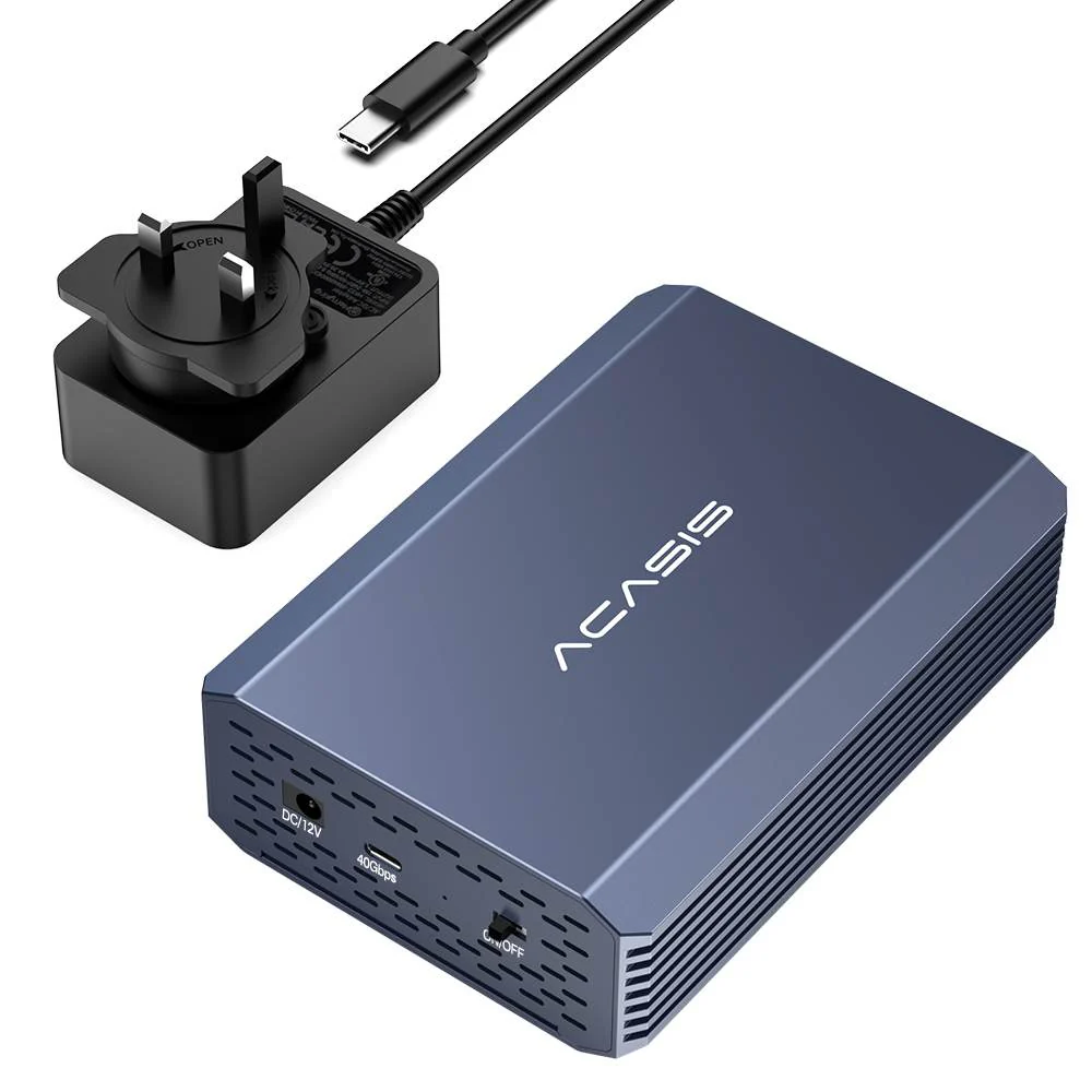 Acasis USB4 40Gbps Type-C to 2.5 Inch U.2(SFF-8639) NVMe SSD Enclosure - Image 11