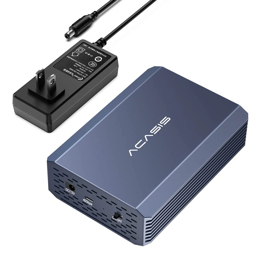 Acasis USB4 40Gbps Type-C to 2.5 Inch U.2(SFF-8639) NVMe SSD Enclosure - Image 9